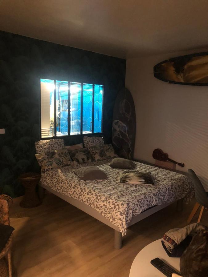 Studio Sur La Plage Vue Mer Piscine بياريتز المظهر الخارجي الصورة