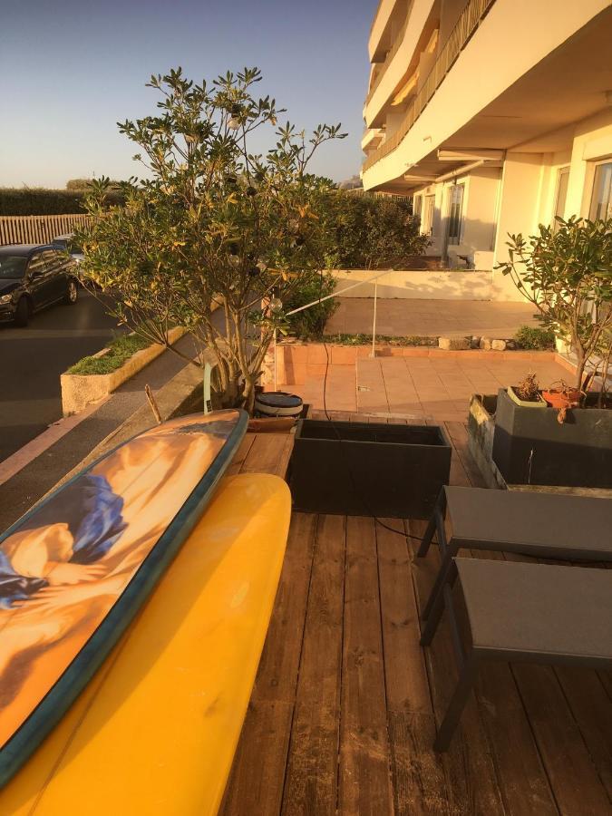 Studio Sur La Plage Vue Mer Piscine بياريتز المظهر الخارجي الصورة